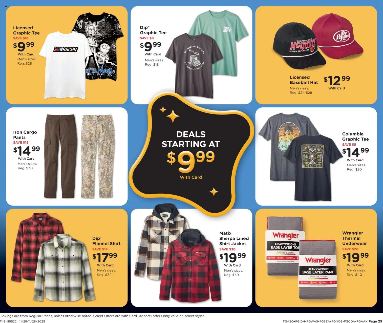 Fred Meyer Home & Apparel - valid from 28.11.2025 | Page: 26 | Products: Jacket, Underwear, Hat, Iron