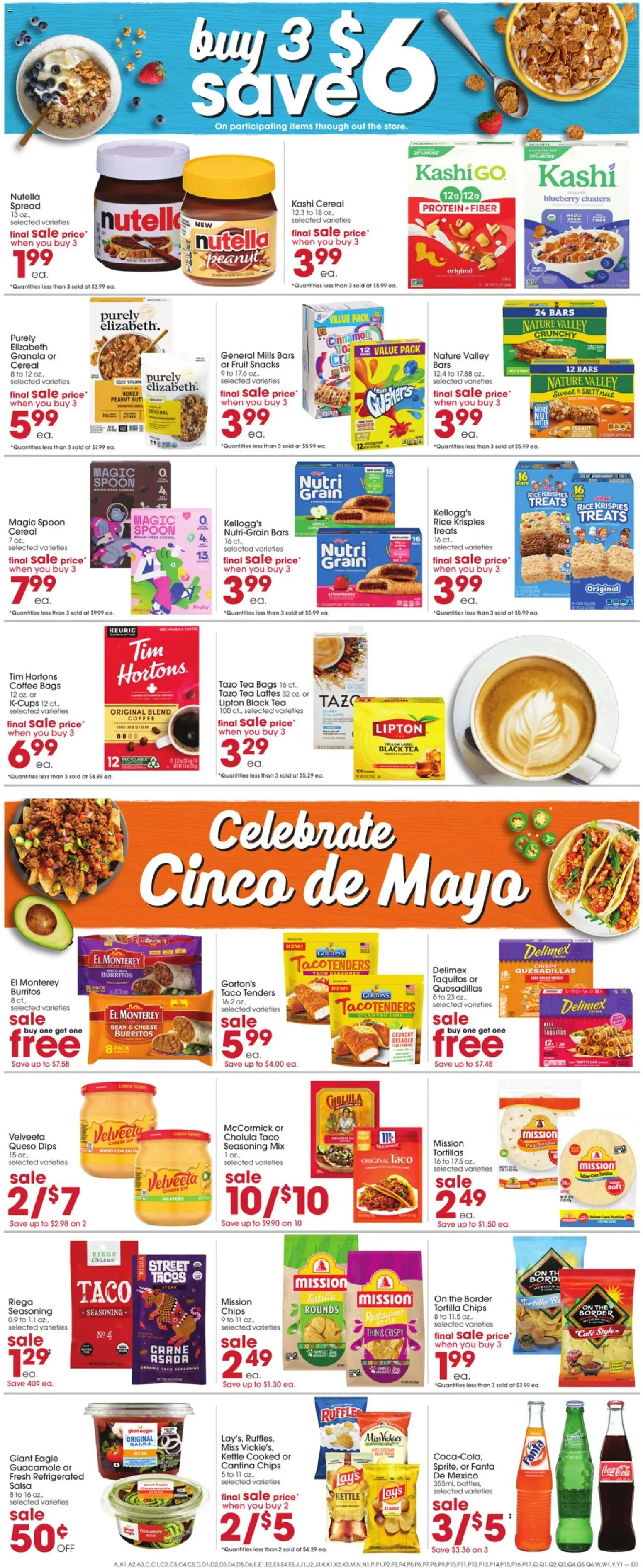 Giant Eagle Weekly Ad - valid from 30.04.2026 | Page: 4 | Products: Vitamin, Coffee, Rice, Tea
