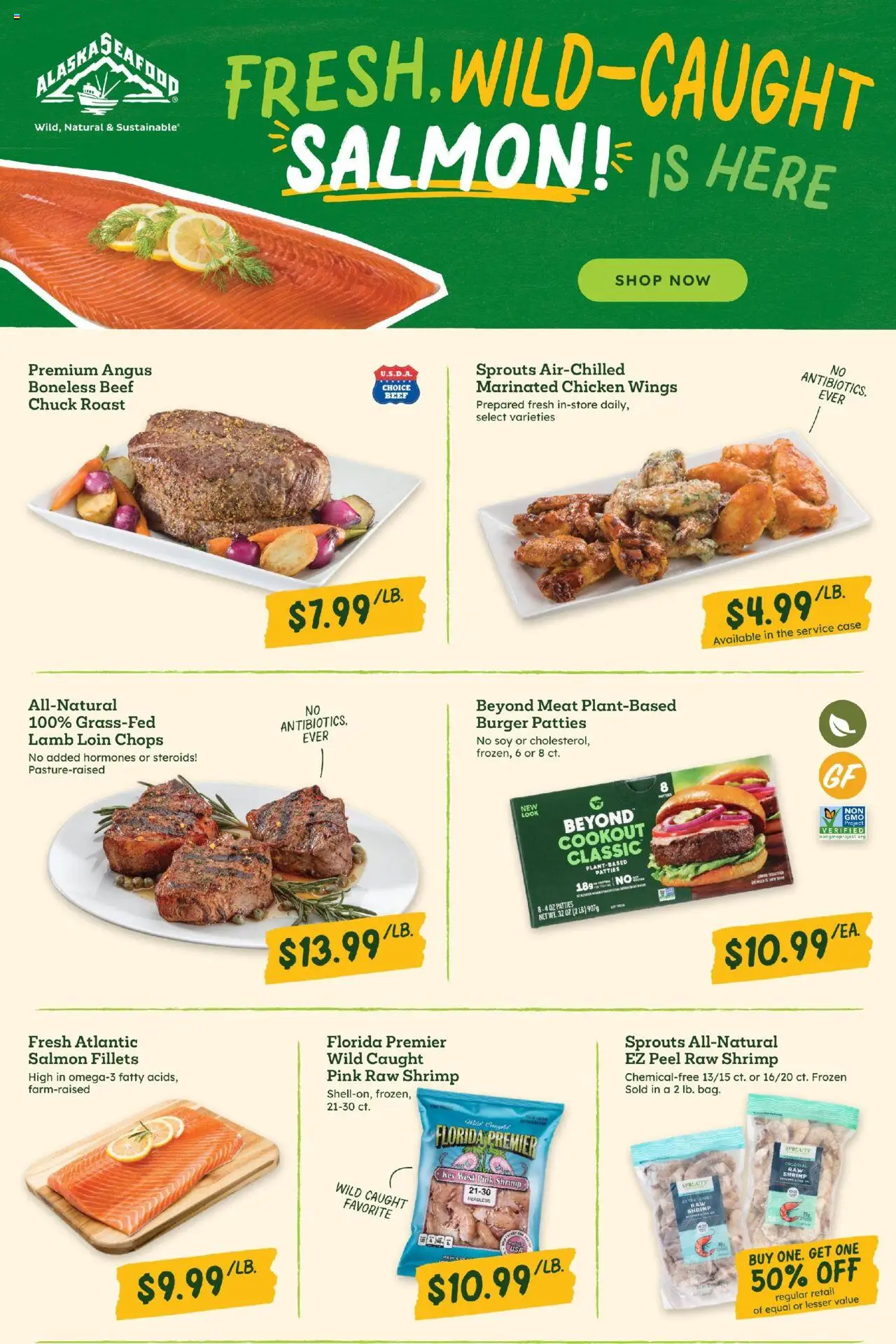 Sprouts Weekly Ad - valid from 20.08.2025 | Page: 6 | Products: Beef, Case