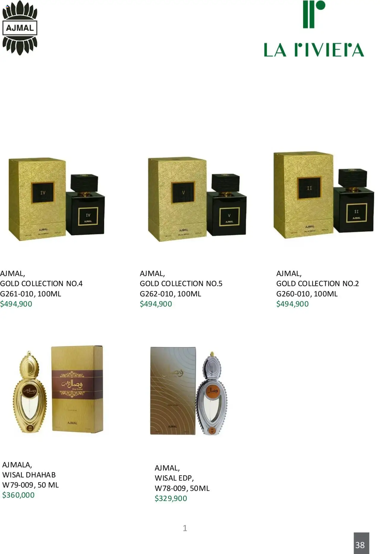 La riviera revista - valida desde el 01.10.2025 | Página: 38