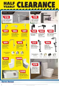 Preview of Harvey Norman - Bathroom Clearance - valid from 25.12.2025 | Page: 2