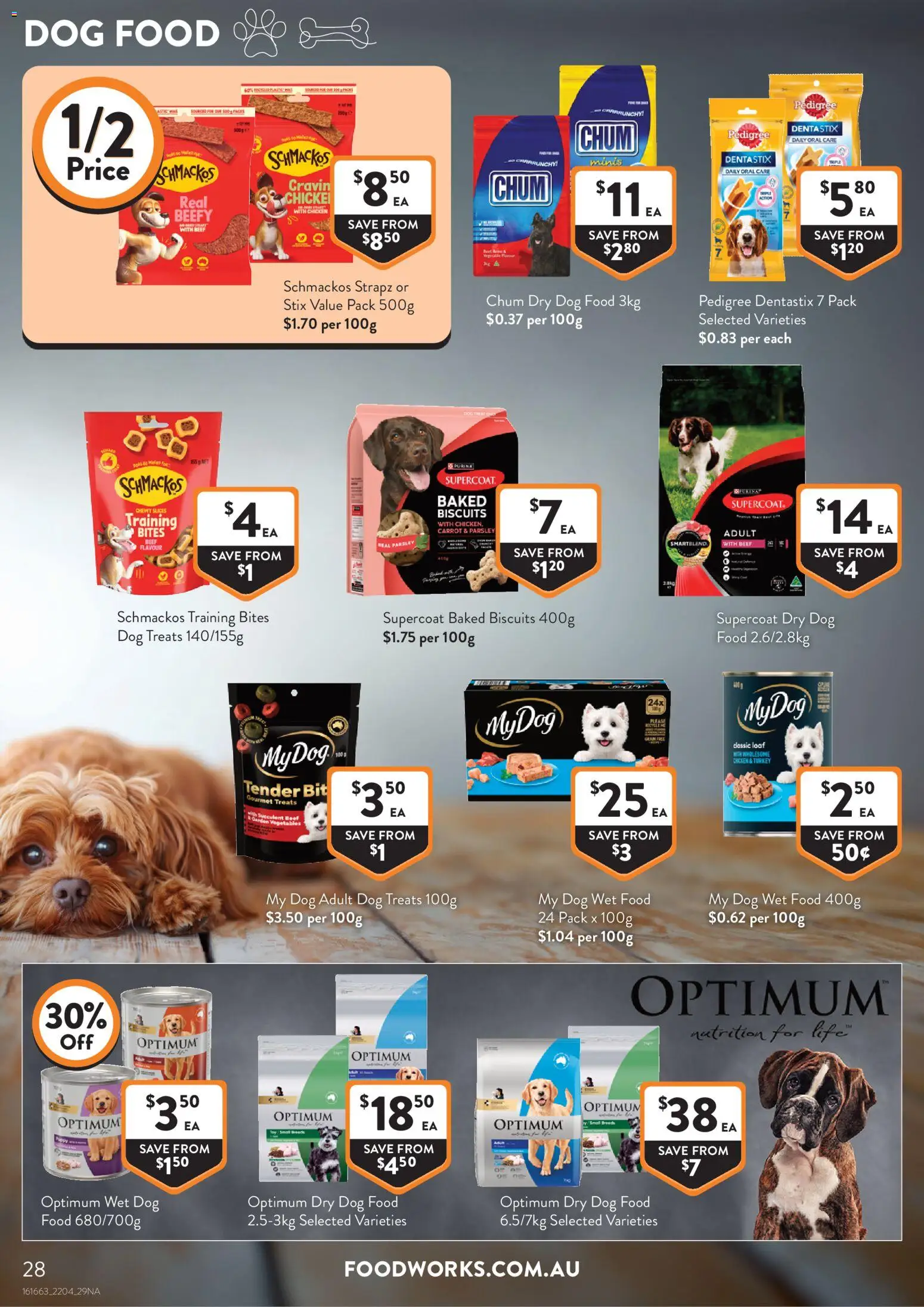 Foodworks catalogue - valid from 22.04.2026 | Page: 28 | Products: Chicken, Dog food, Biscuits, Parsley