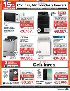 Carrefour ofertas │ válido desde el 19.08.2025 | Página: 27 | Productos: Cocina, Microondas, Freezer