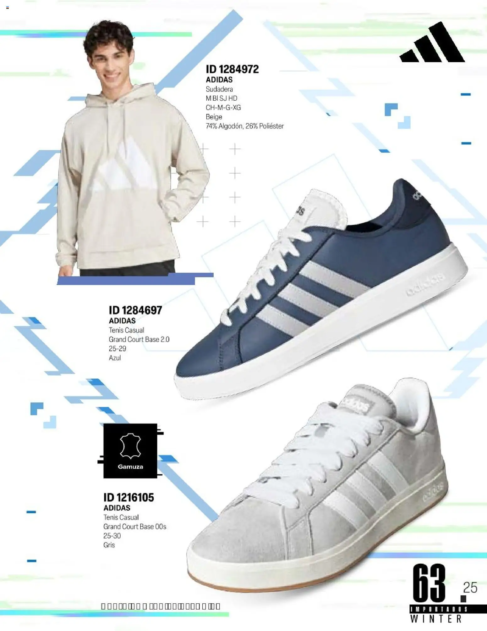 Nuevas ofertas de Price Shoes válidas en toda la República Mexicana desde el 11.11.2025. ¡Encuentra las mejores ofertas en Price Shoes catálogo Importados Winter 2025  ! | Página: 63 | Productos: Tenis, Gamuza, Sudadera