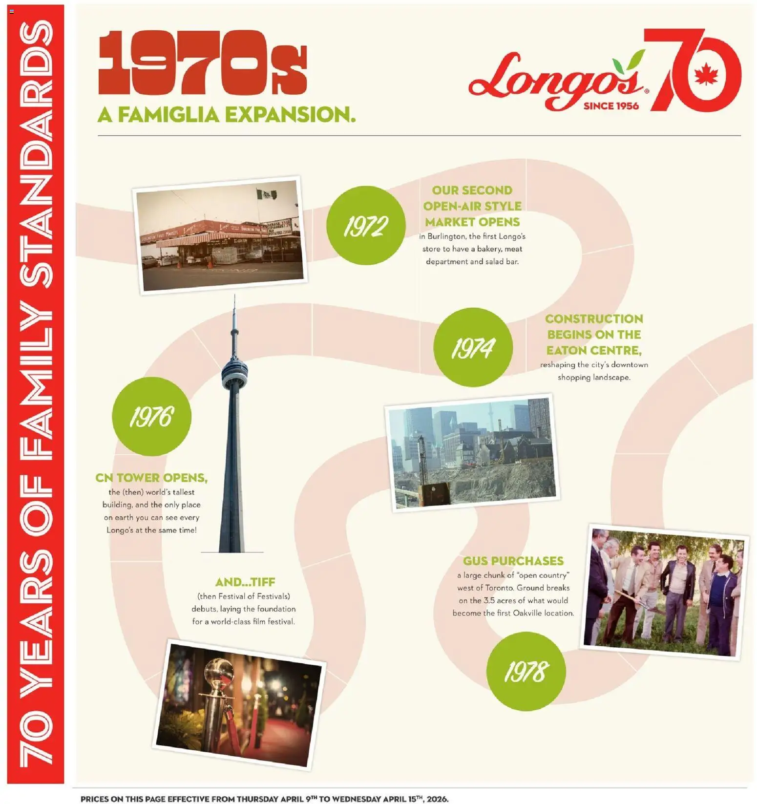 Longo's flyer valid from 09.04.2026 | Page: 4 | Products: Salad