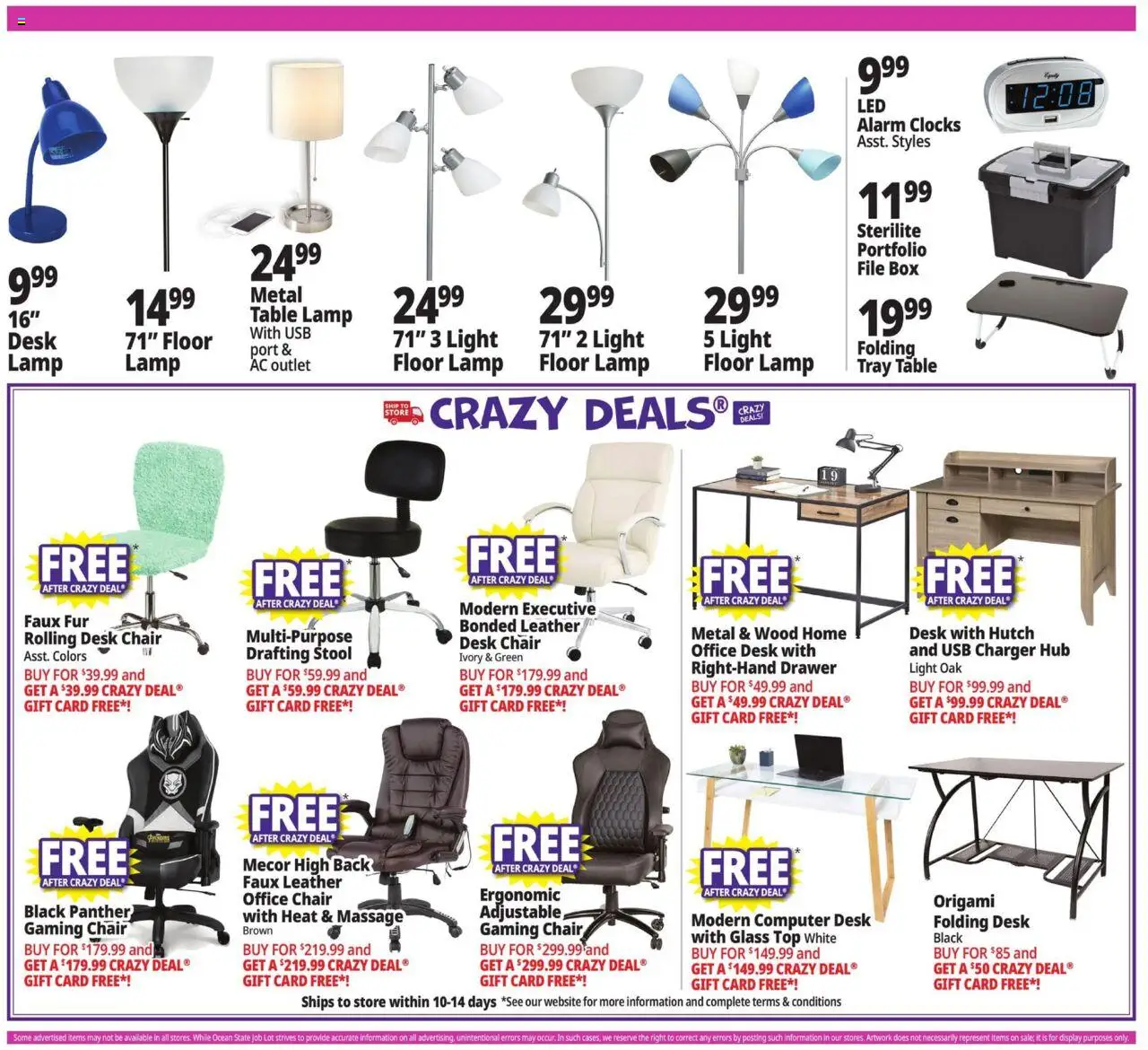 Ocean State Job Lot Weekly Ad - valid from 07.08.2025 | Page: 23 | Products: Box, Hub, Alarm, Charger