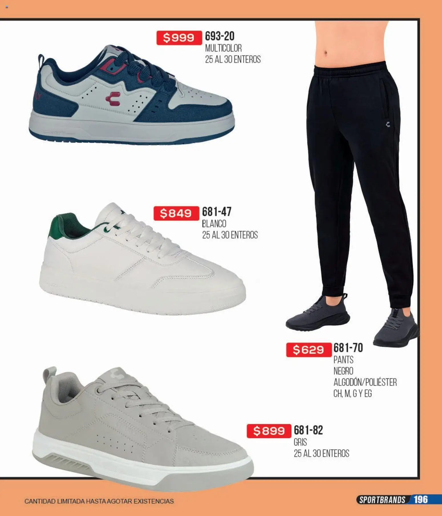 Nuevas ofertas de Cklass válidas en toda la República Mexicana desde el 18.03.2026. ¡Encuentra las mejores ofertas en Cklass catálogo Liquidación total calzado! | Página: 197 | Productos: Pants