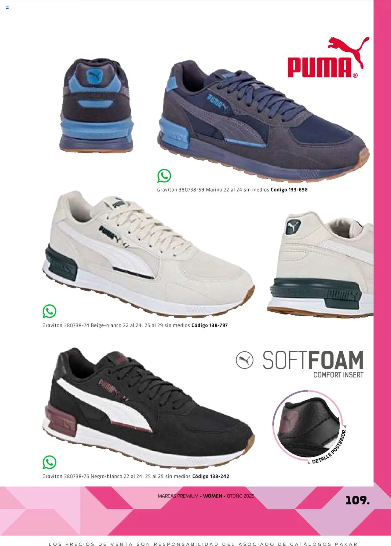 Nuevas ofertas de SC Pakar válidas en toda la República Mexicana desde el 29.08.2025. ¡Encuentra las mejores ofertas en SC Pakar - Catálogo Otoño Women! | Página: 109