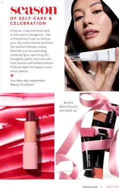 Preview of Mary Kay weekly ads valid from 16.09.2025 | Page: 3 | Products: Blush, Cream