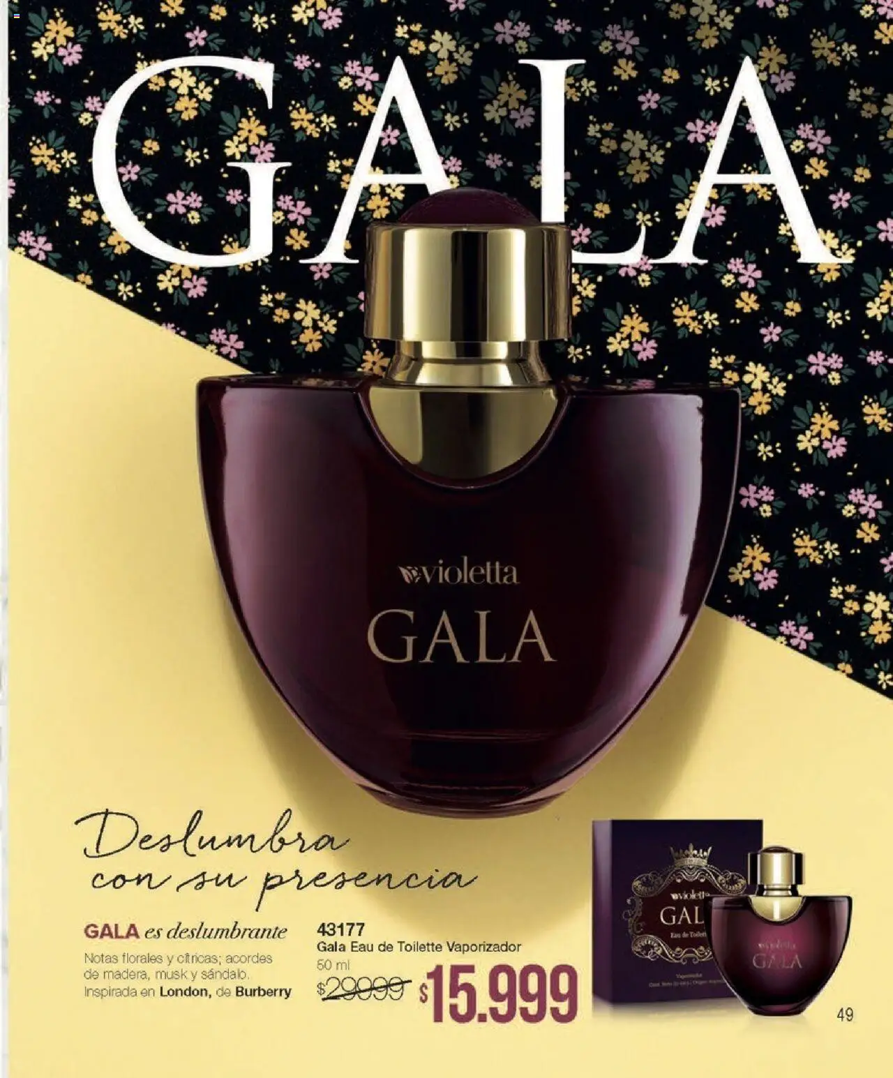Violetta catálogo │ válido desde el 09.10.2025 | Página: 49 | Productos: Eau de toilette