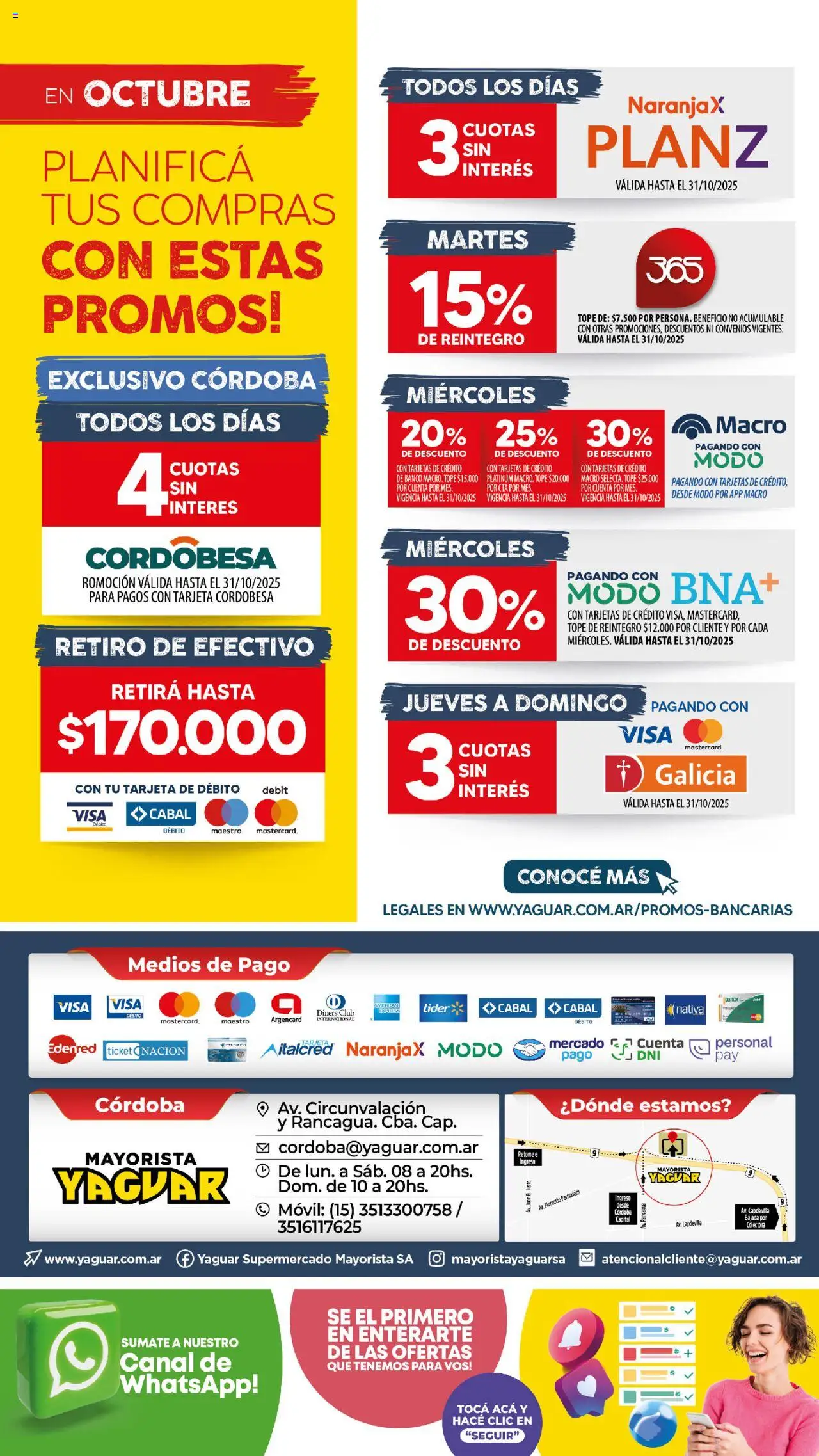 Yaguar - Córdoba │ válido desde el 20.10.2025 | Página: 31 | Productos: Movil, Banco