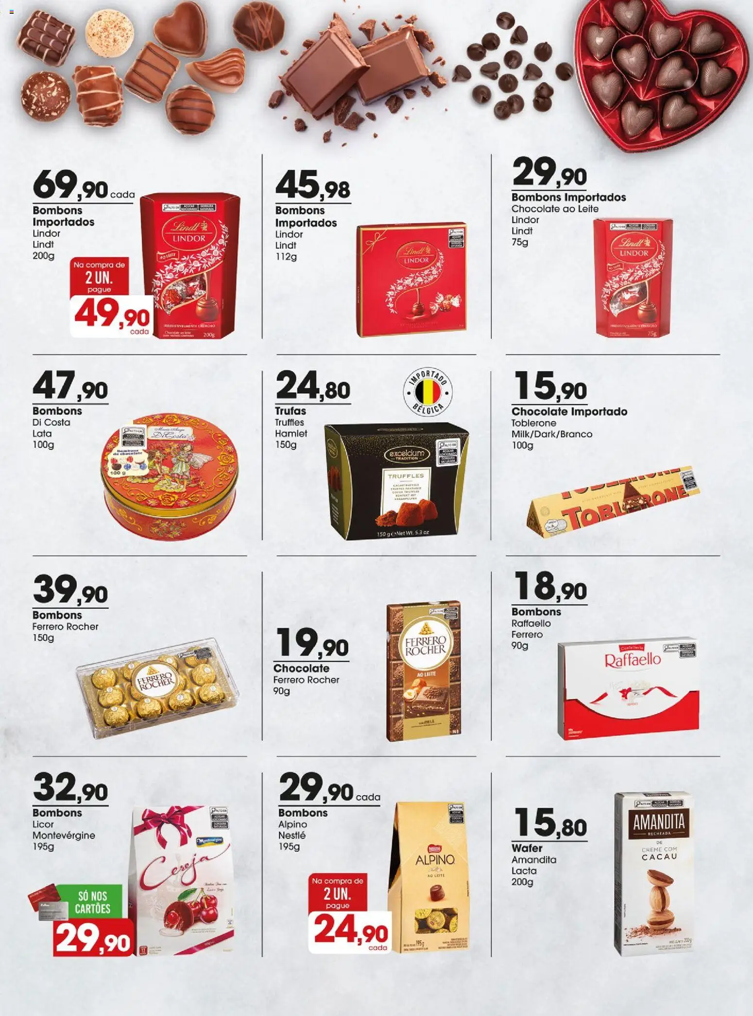 Zaffari Folheto - válido de 16.12.2025 | Página: 9 | Produtos: Licor, Leite, Creme, Ferrero Rocher