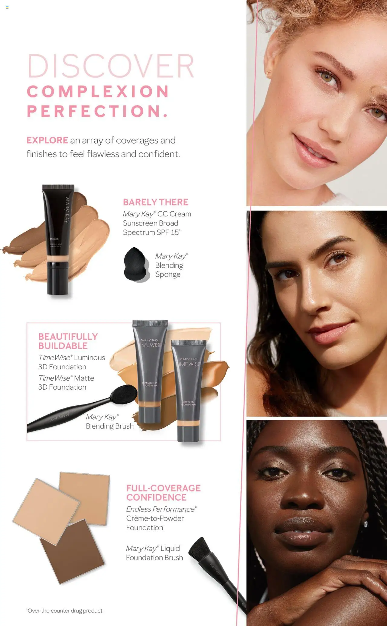 Mary Kay Skincare 101 - valid from 16.11.2024 | Page: 31 | Products: Brush, Sunscreen, Cream, Sponge