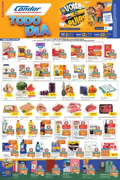 Supermercados Condor - Ofertas Voltas às Aulas - Pré-Visualização do folheto da loja Supermercados Condor, válido de 13.01.2026