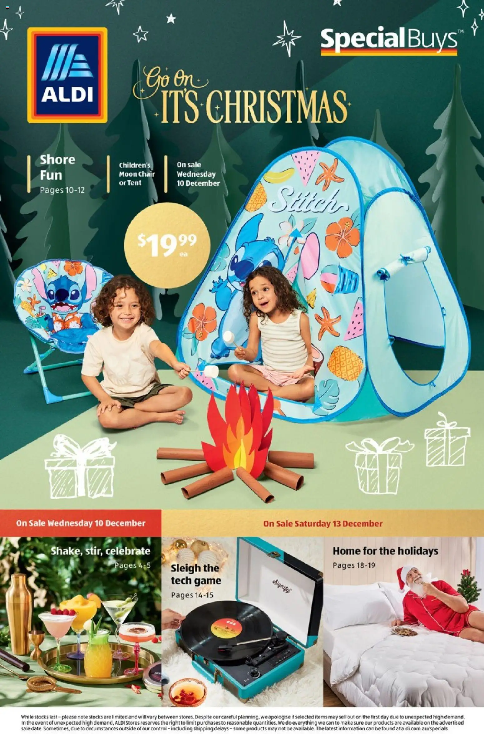 Aldi catalogue - valid from 10.12.2025 | Page: 1 | Products: Chair, Game