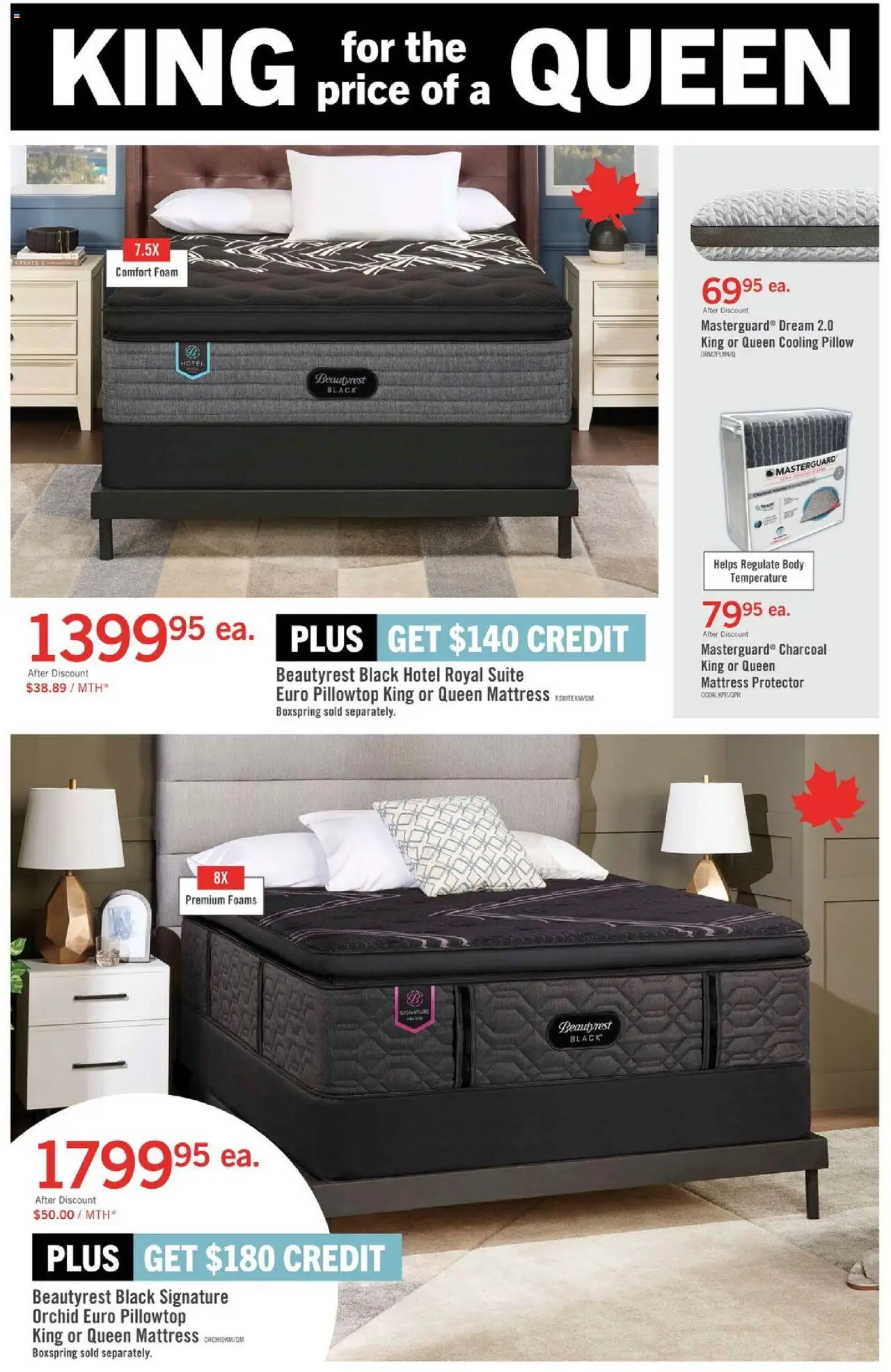 The Brick flyer valid from 19.09.2025 | Page: 3 | Products: Mattress, Pillow