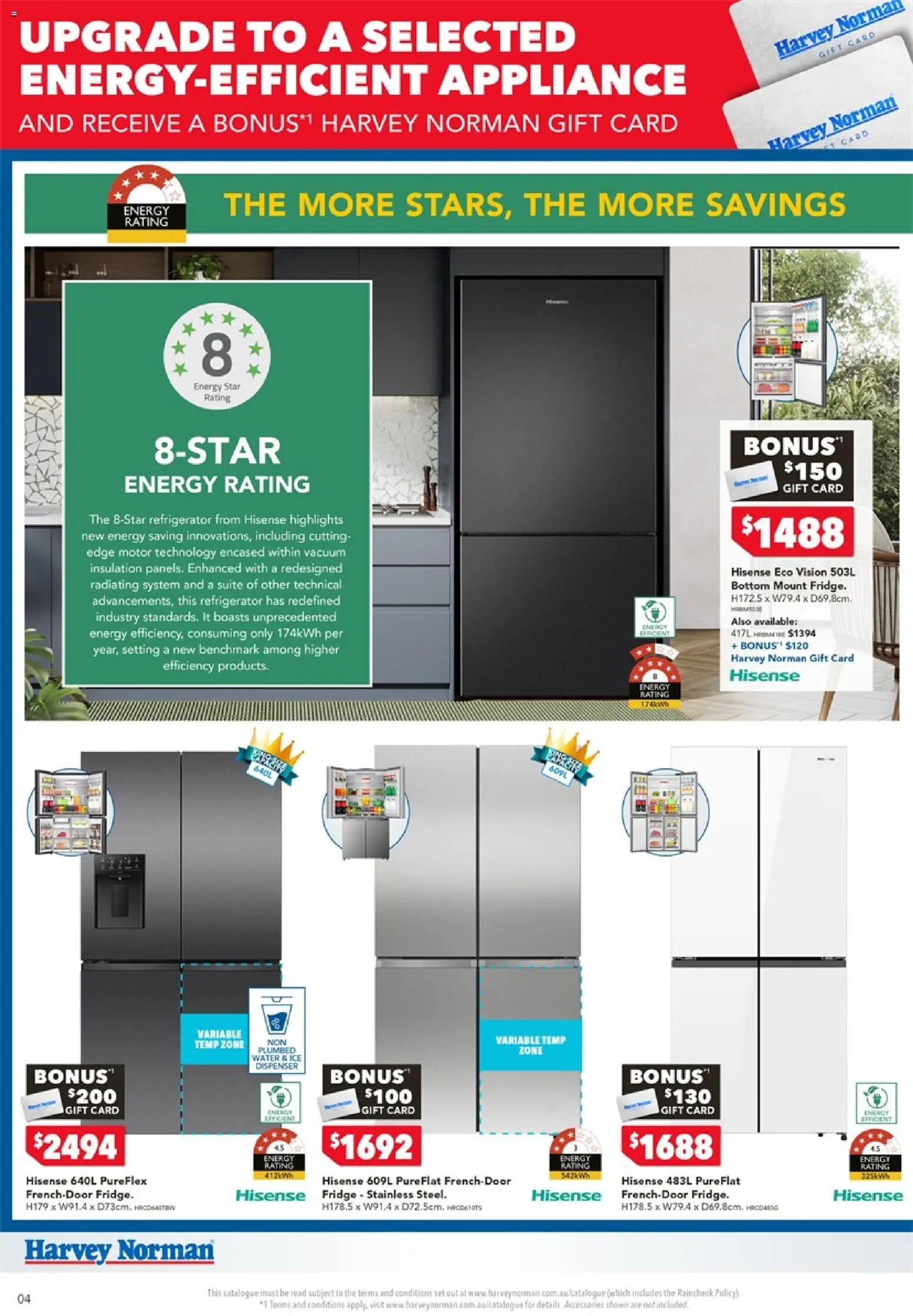 Harvey Norman catalogue - valid from 15.01.2026 | Page: 4 | Products: Water, Accessories, Appliance, Fridge