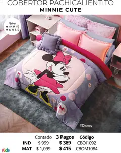 Vista previa de Colchas Concord catálogo Kids, nuevo folleto de la tienda, válido en México a partir del 01.05.2026 | Página: 75 | Productos: Cobertor, Mouse