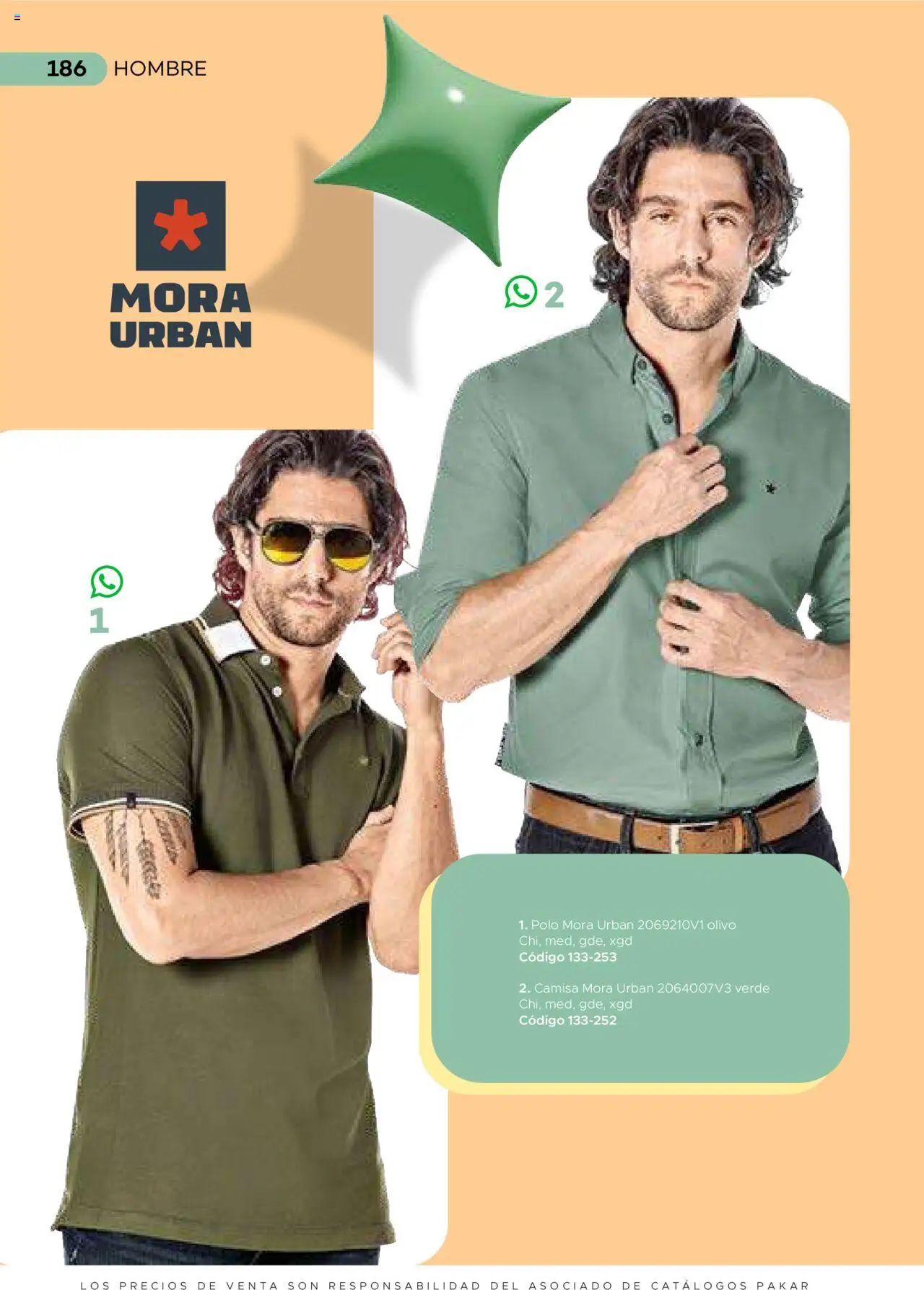 Nuevas ofertas de SC Pakar válidas en toda la República Mexicana desde el 31.01.2025. ¡Encuentra las mejores ofertas en SC Pakar catálogo Ropa! | Página: 186 | Productos: Camisa
