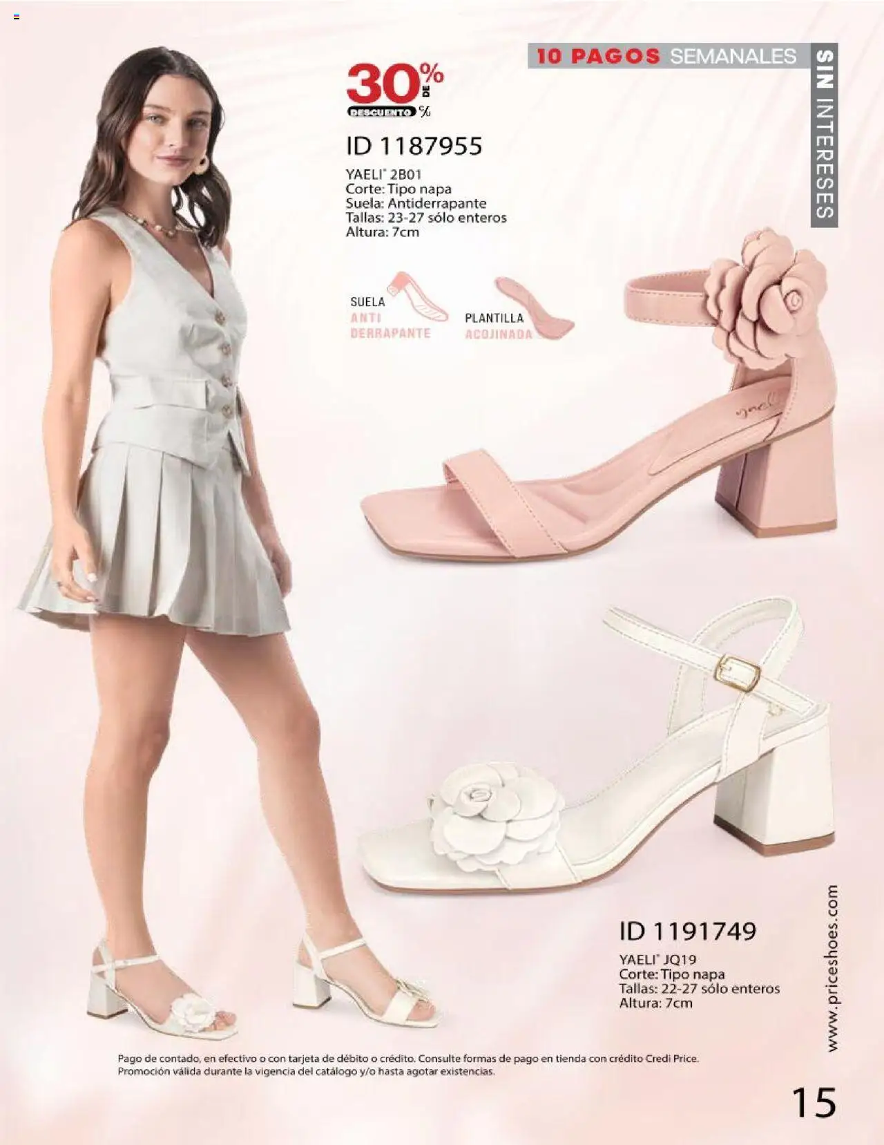 Nuevas ofertas de Price Shoes válidas en toda la República Mexicana desde el 28.04.2025. ¡Encuentra las mejores ofertas en Price Shoes catálogo Calzado PV 2025! | Página: 15