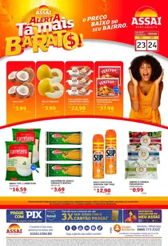 Encarte Assaí Atacadista - RJ - Pré-Visualização do folheto da loja Assaí Atacadista, válido de 23.02.2026
