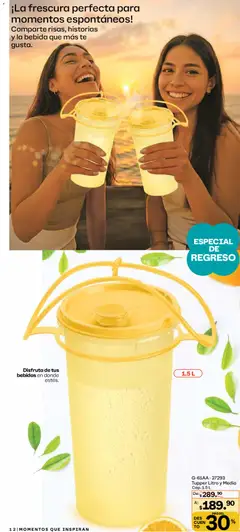 Vista previa de Tupperware catálogo, nuevo folleto de la tienda, válido en México a partir del 29.12.2025 | Página: 12