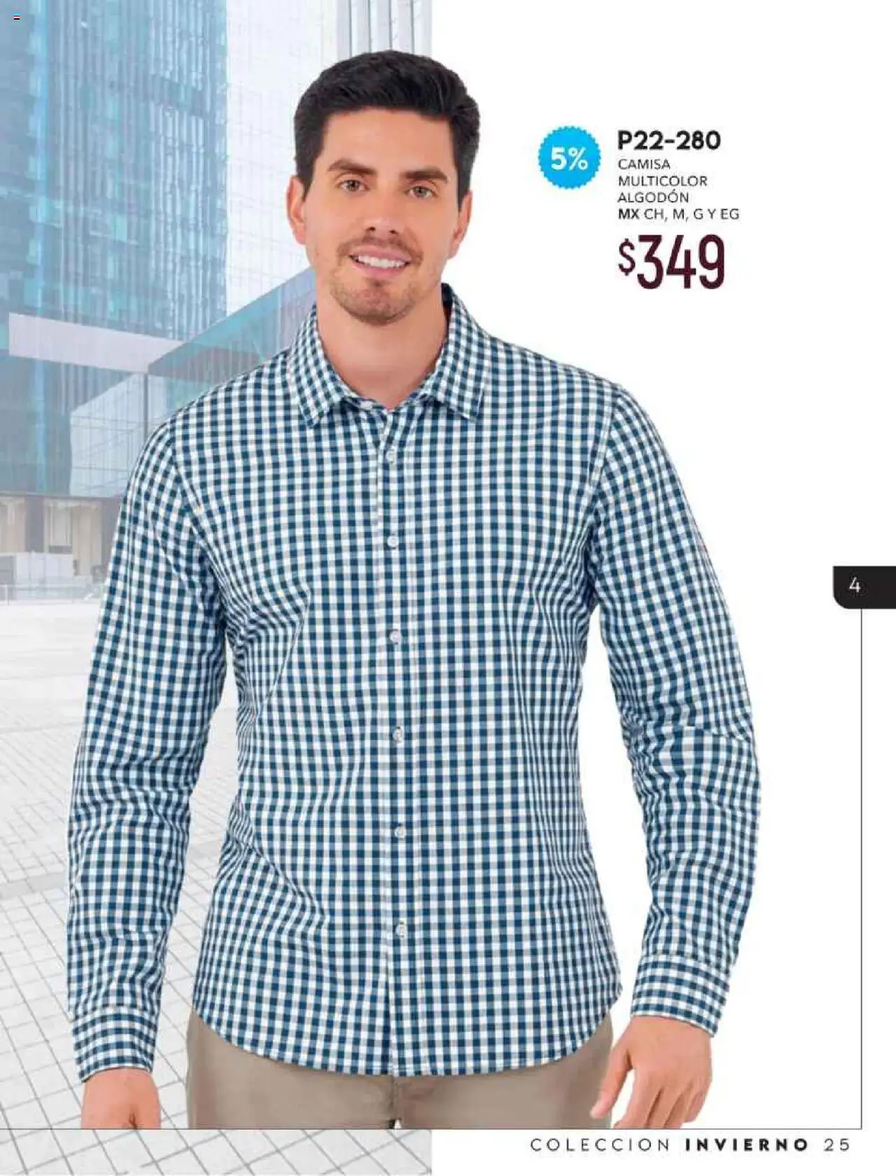 Nuevas ofertas de Cklass válidas en toda la República Mexicana desde el 01.10.2025. ¡Encuentra las mejores ofertas en Cklass - Catálogo Especial Caballero! | Página: 5 | Productos: Camisa, Algodón