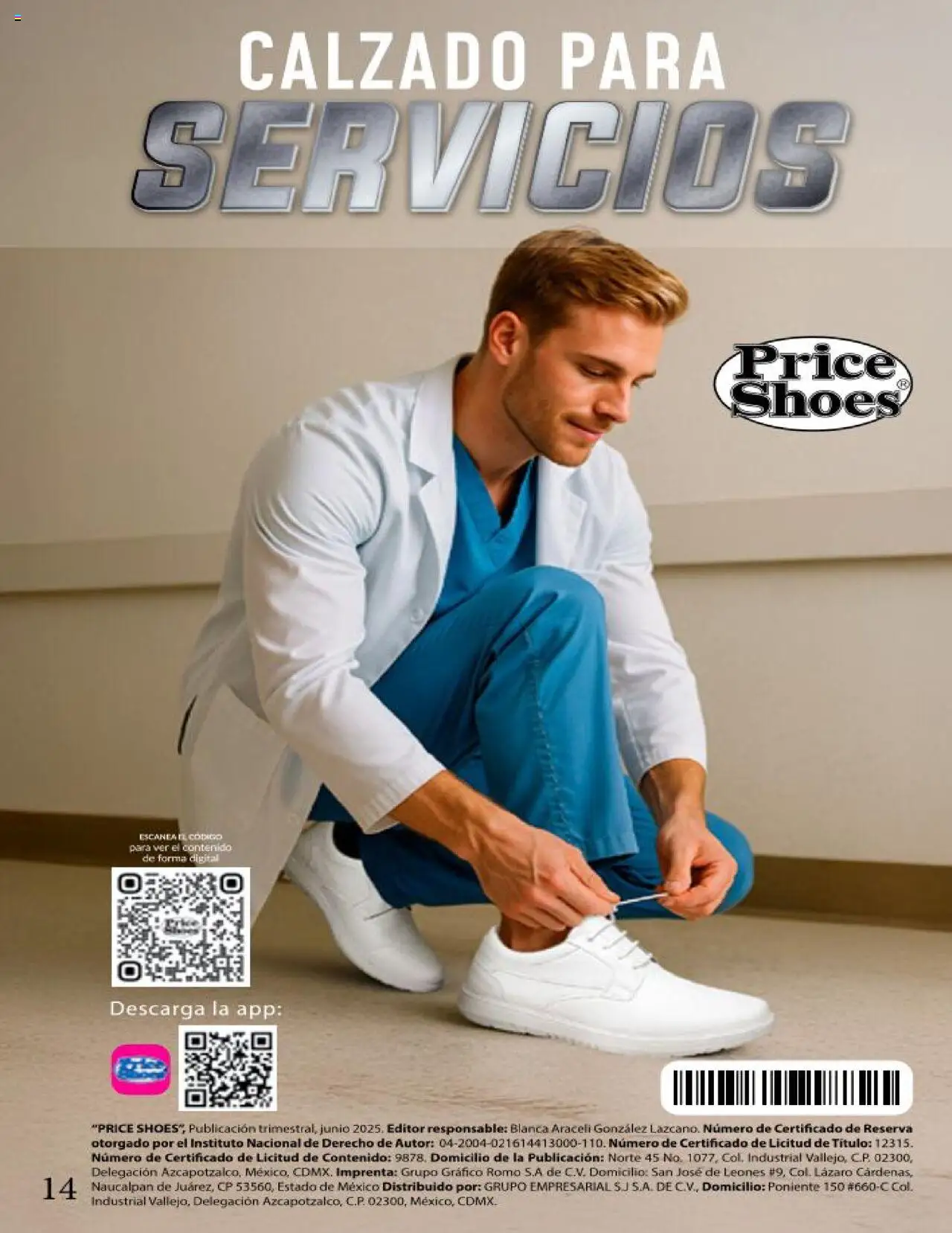 Nuevas ofertas de Price Shoes válidas en toda la República Mexicana desde el 03.07.2025. ¡Encuentra las mejores ofertas en Price Shoes catálogo Servicios! | Página: 14