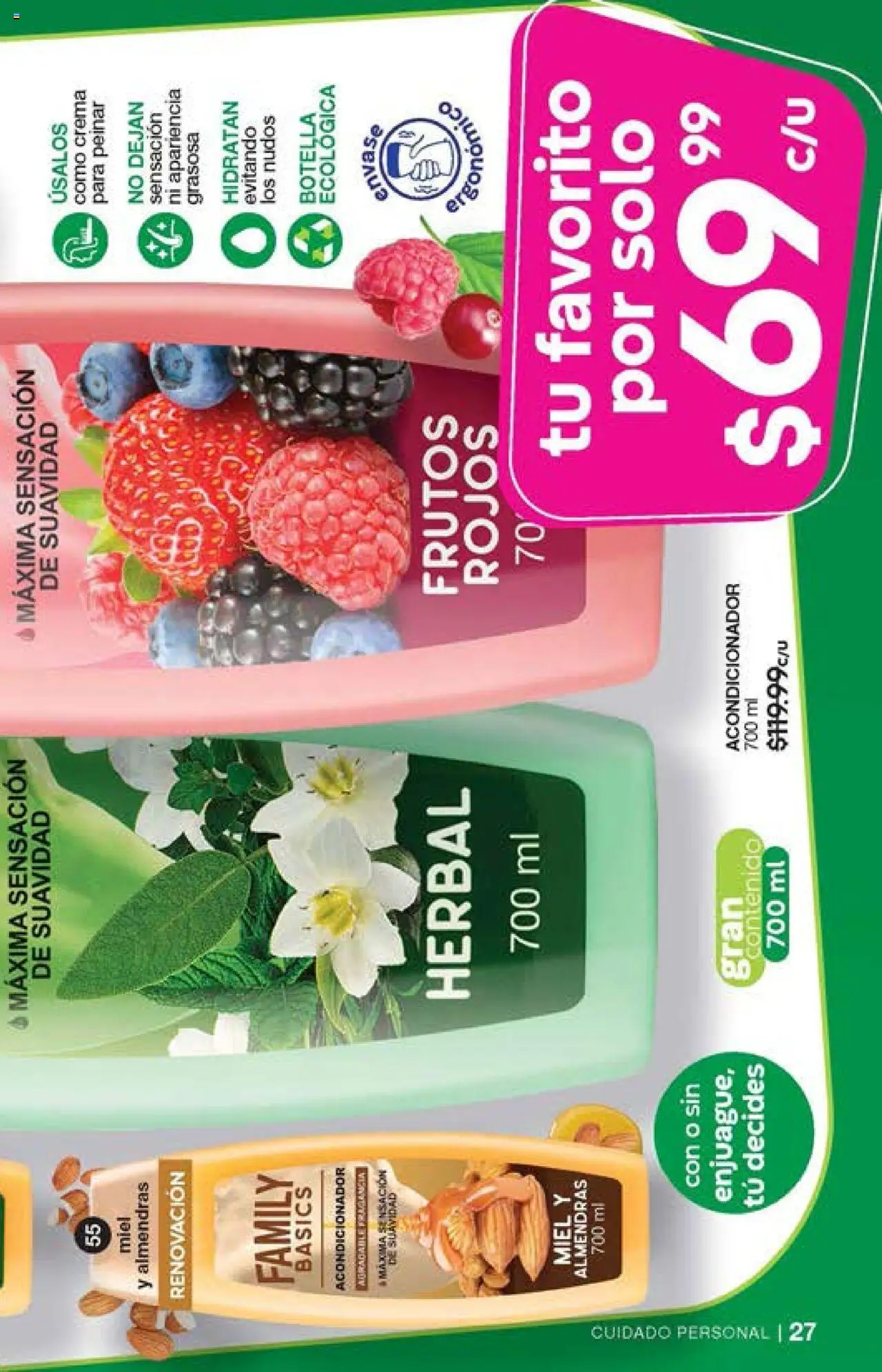 Nuevas ofertas de Fuller válidas en toda la República Mexicana desde el 15.10.2025. ¡Encuentra las mejores ofertas en Fuller - Campaña 14 2025! | Página: 27 | Productos: Almendras, Crema, Botella, Acondicionador