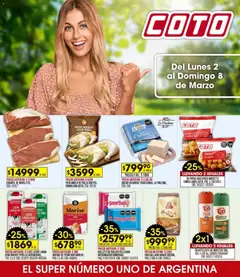 Vista previa Coto - Ofertas válido desde el 02.03.2026