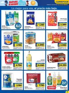 Vista previa Carrefour Maxi catálogo válido desde el 16.02.2026 | Página: 19 | Productos: Repelente, Bolsa, Atún, Leche