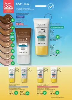 O Boticário - Ciclo 01/2026 - Pré-Visualização do folheto da loja O Boticário, válido de 26.12.2025 | Página: 168 | Produtos: Protetor solar, Protetor facial, Protetor solar facial