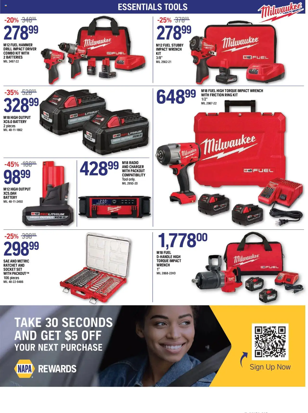 NAPA Auto Parts flyer valid from 01.10.2025 | Page: 5