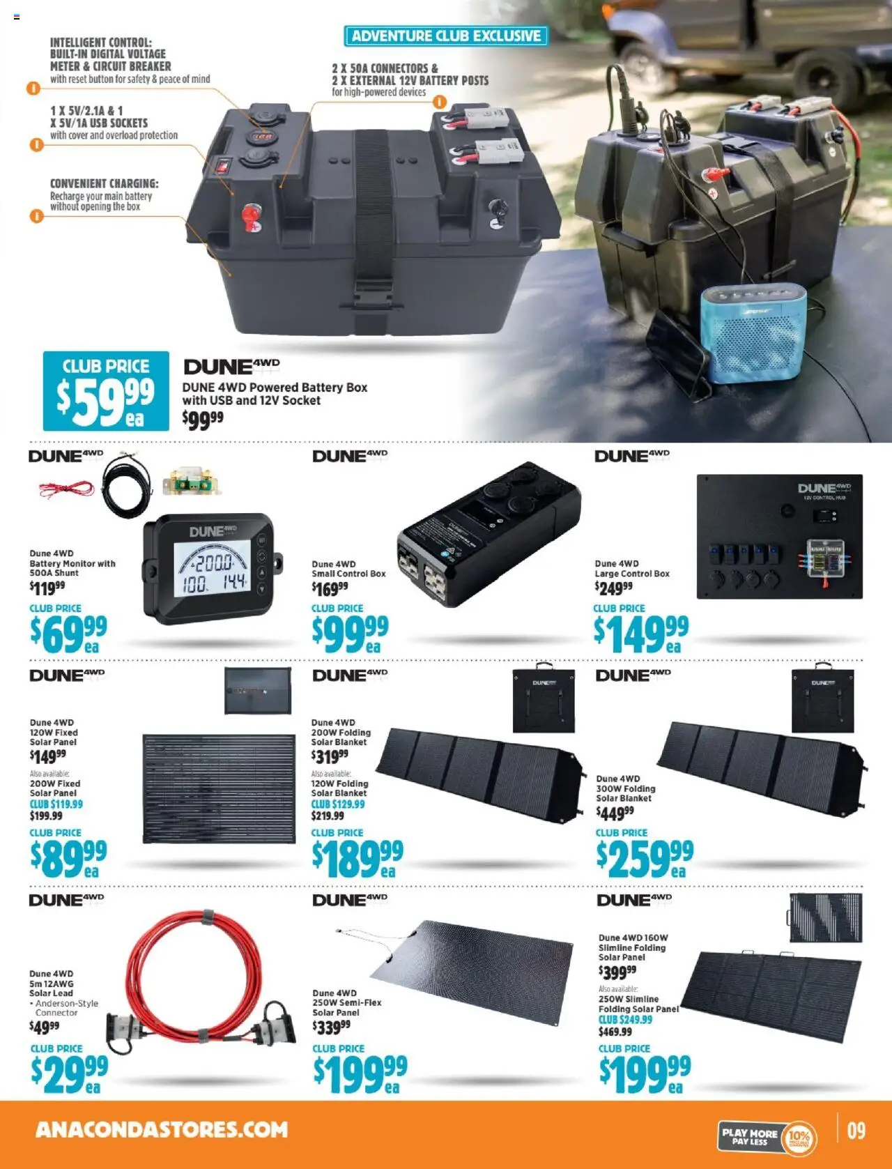 Anaconda catalogue - valid from 07.10.2025 | Page: 9 | Products: Box, Battery, Digital, Connector
