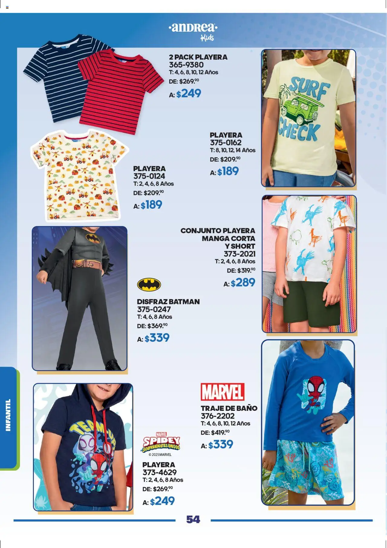 Nuevas ofertas de Andrea válidas en toda la República Mexicana desde el 28.09.2025. ¡Encuentra las mejores ofertas en Andrea - Catálogo Andrea Fest! | Página: 54 | Productos: Traje, Conjunto, Traje de baño, Baño