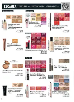 Vista previa de Oriflame campaña 3 2026, nuevo folleto de la tienda, válido en México a partir del 14.02.2026 | Página: 42 | Productos: Uva, Sombra, Maquillaje, Polvo