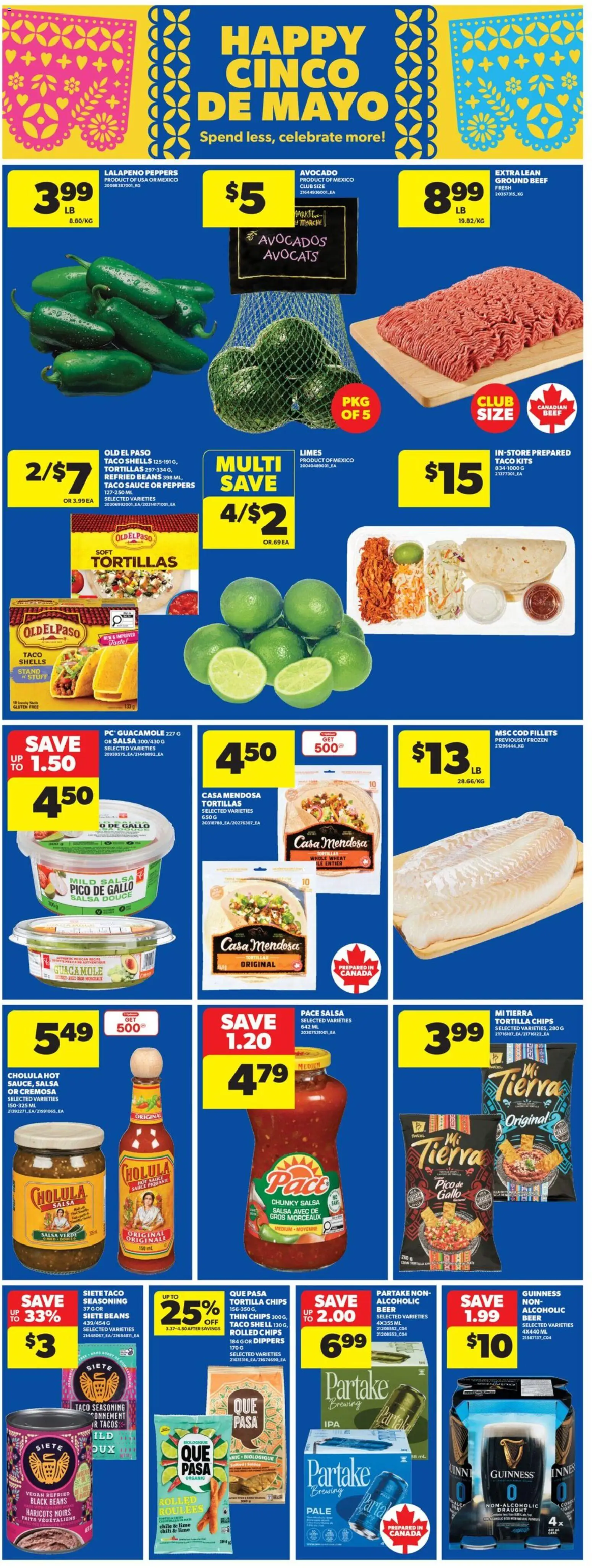 Real Canadian Superstore flyer valid from 30.04.2026 | Page: 24 | Products: Beef, Chips, Beer