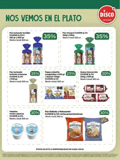 Vista previa Disco - Folleto Marca Propia  válido desde el 16.03.2026 | Página: 15 | Productos: Papa, Muzzarella, Queso, Pan