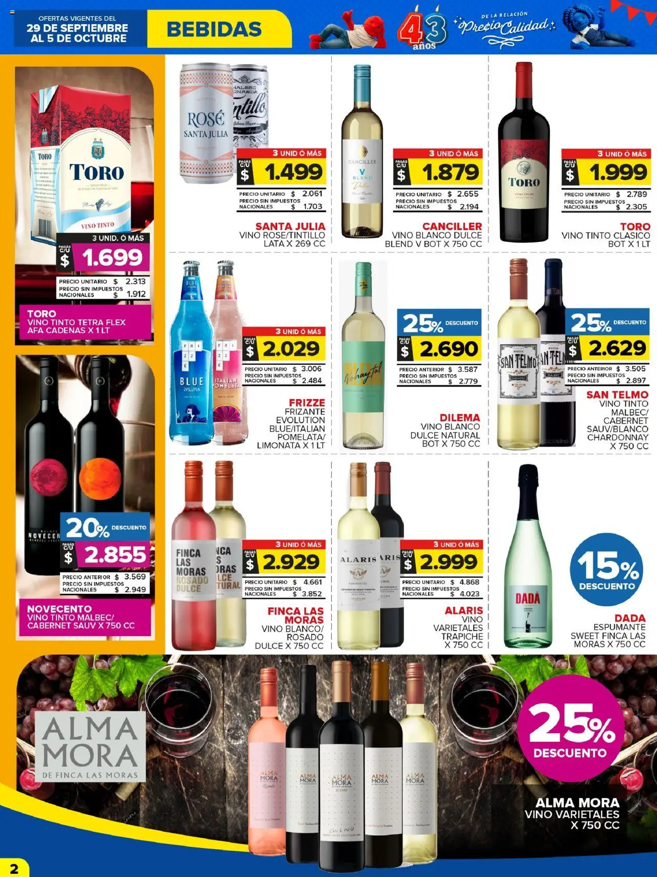 Carrefour Maxi catálogo │ válido desde el 30.09.2025 | Página: 2 | Productos: Vino