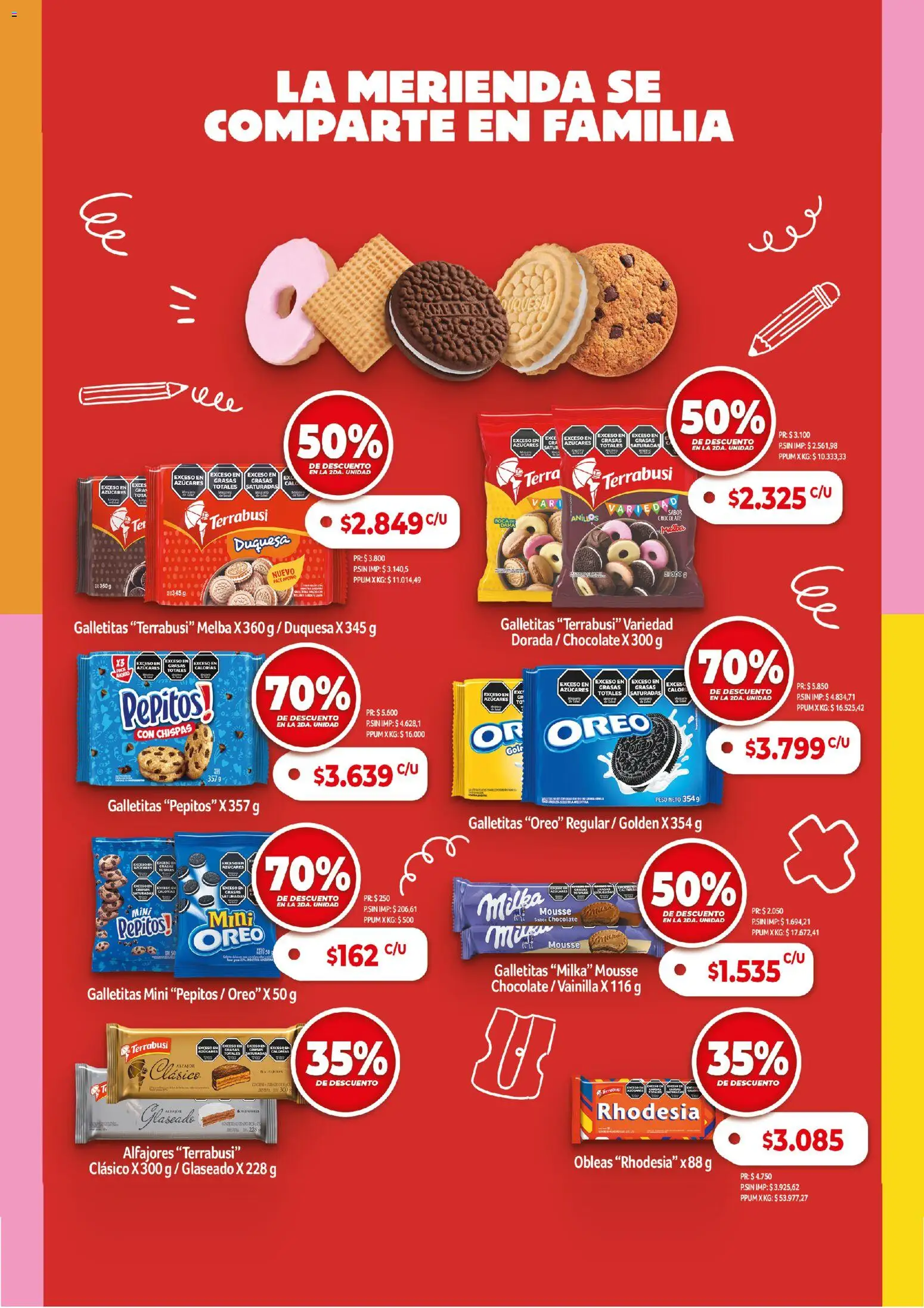 Jumbo - Especial Listos Para El Cole │ válido desde el 18.02.2026 | Página: 2 | Productos: Peso, Galletitas, Mousse, Chocolate