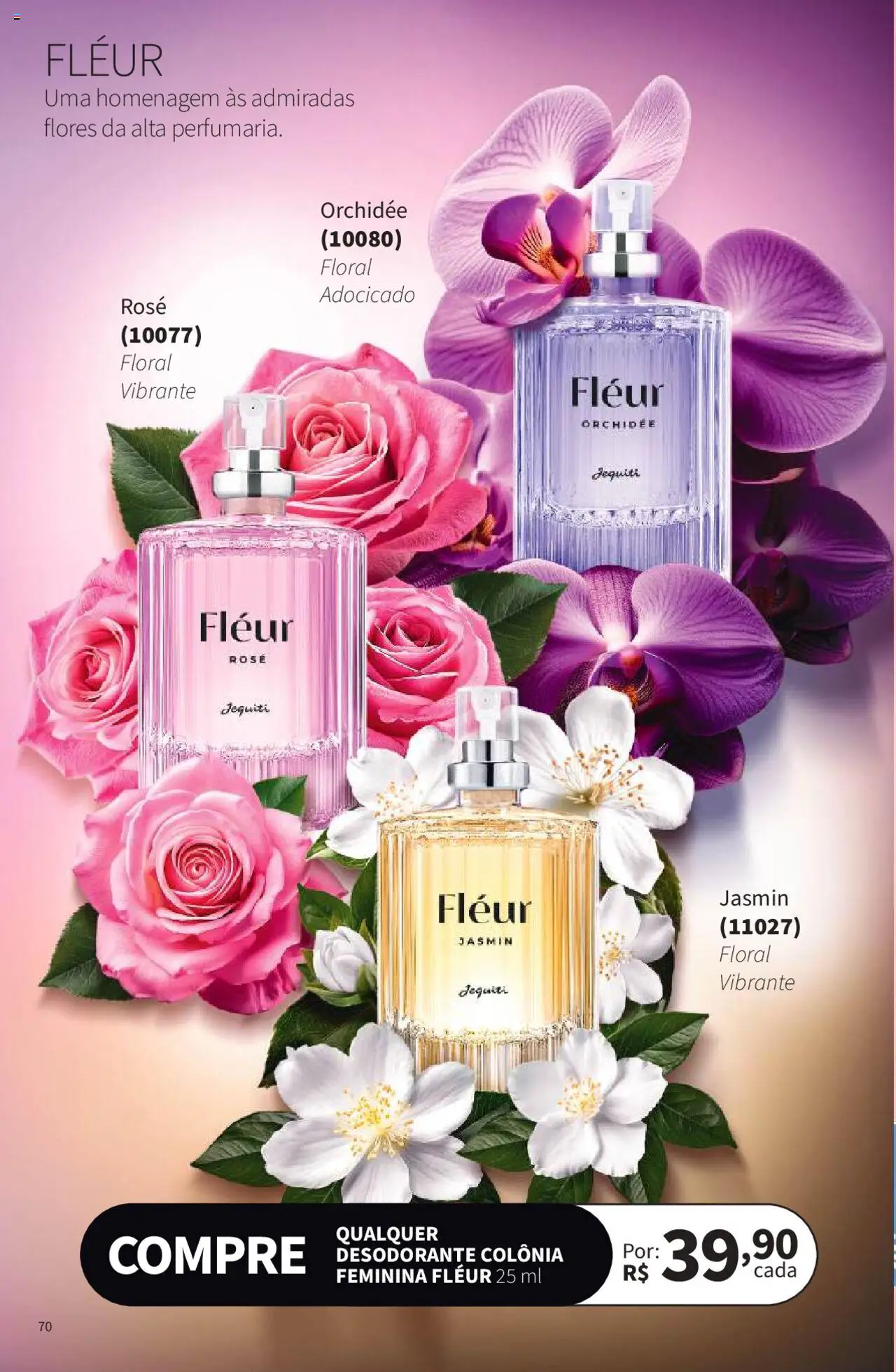 Jequiti Folheto - válido de 19.09.2025 | Página: 70 | Produtos: Desodorante, Flores