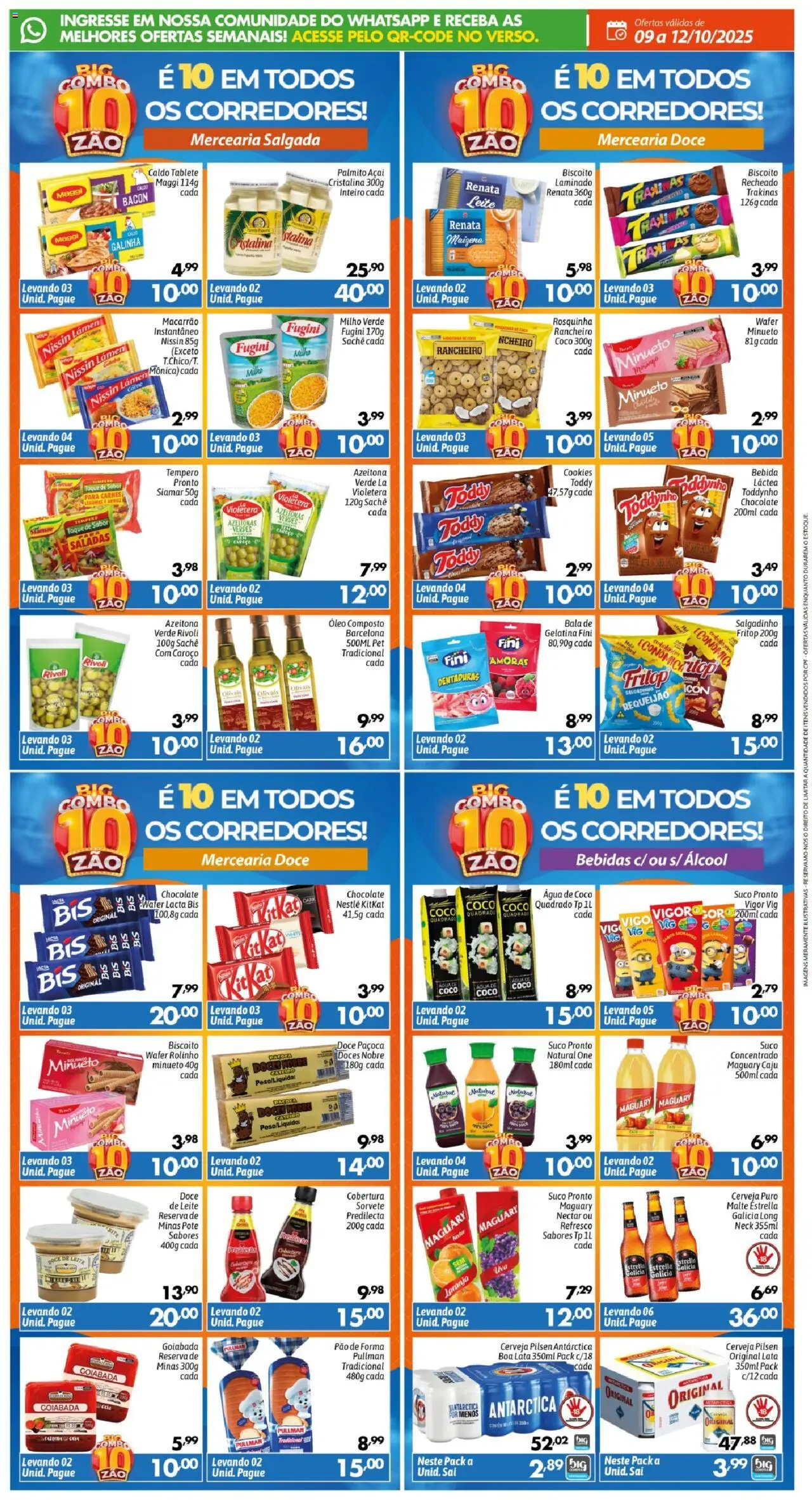 Big Compra Folheto - válido de 09.10.2025 | Página: 2 | Produtos: Milho verde, Doce de leite, Paçoca, Bala