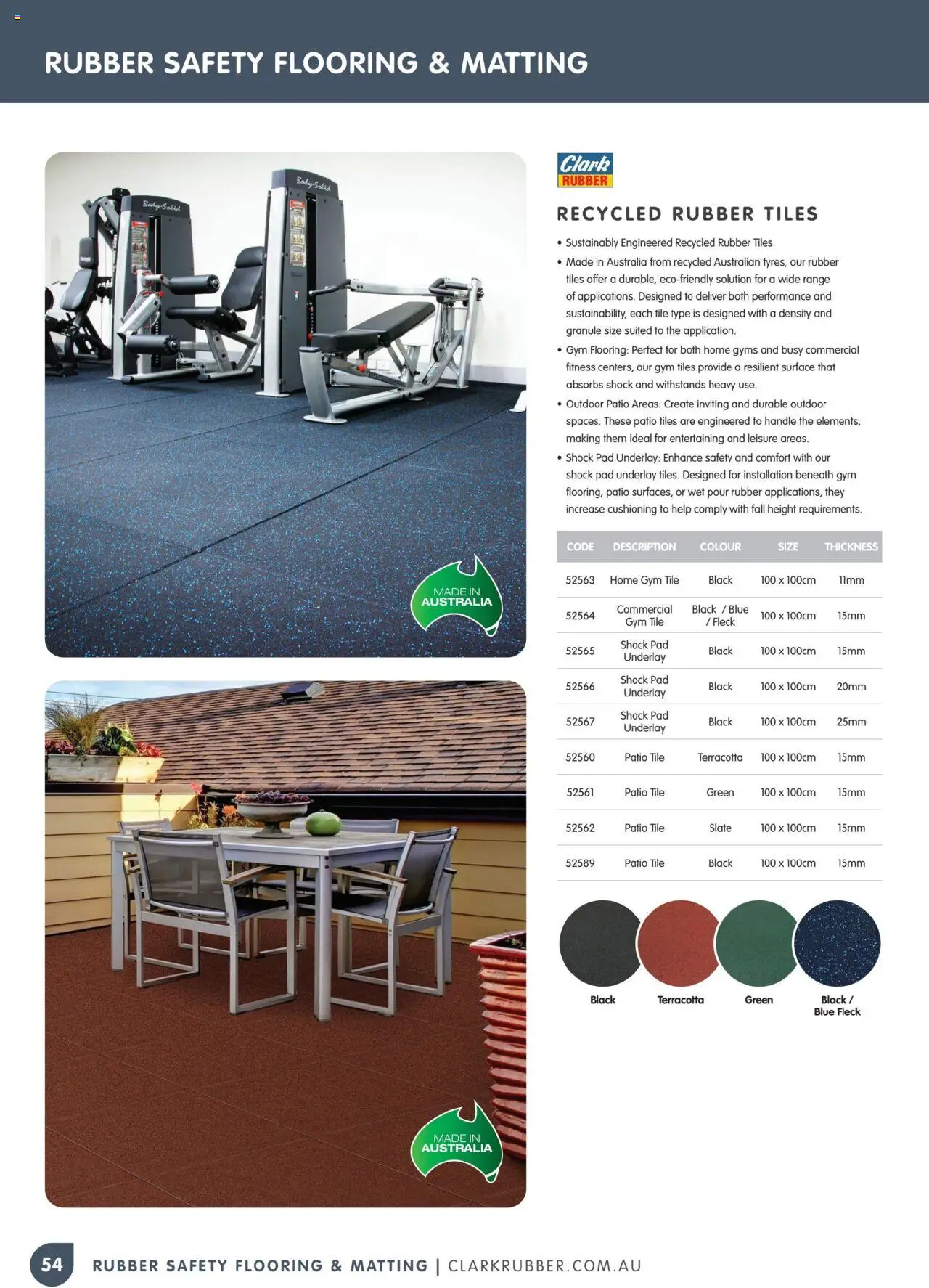 Clark Rubber catalogue - valid from 05.05.2025 | Page: 54 | Products: Flooring