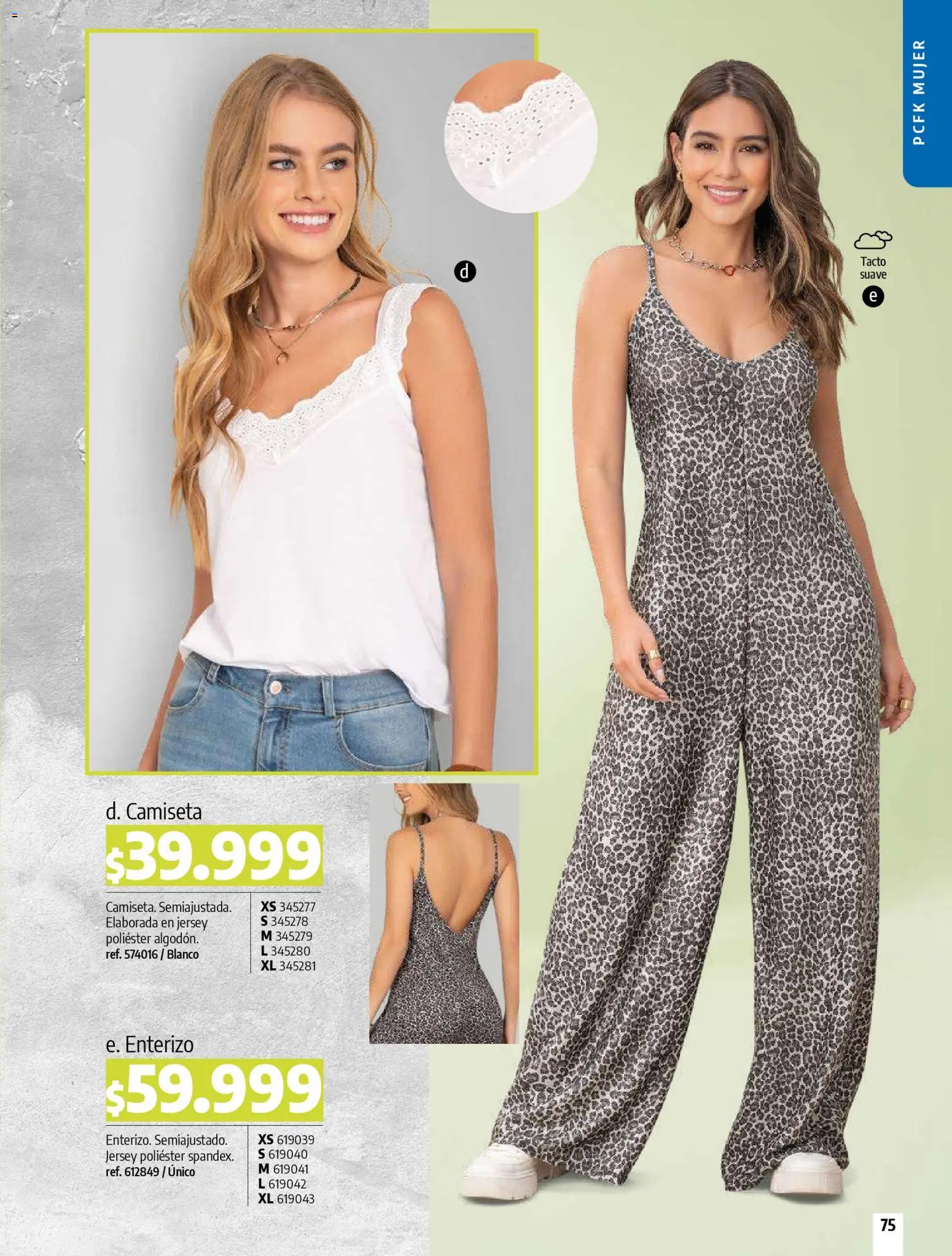 Pacifika revista - valida desde el 01.02.2026 | Página: 75 | Productos: Camiseta, Enterizo