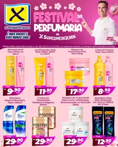 X Supermercados - Ofertas Festival da Perfumaria - Pré-Visualização do folheto da loja X Supermercados, válido de 10.10.2025