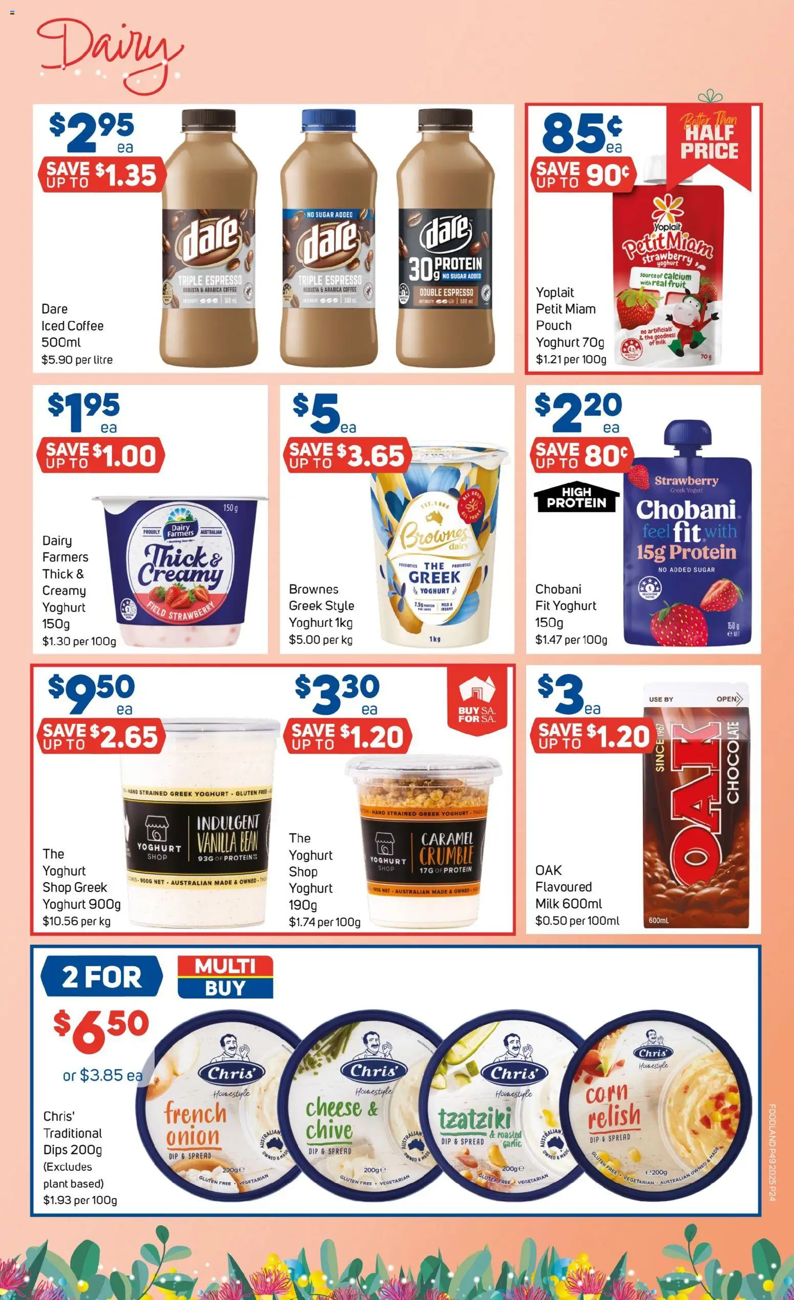 Foodland catalogue - valid from 03.12.2025 | Page: 24 | Products: Yoghurt, Coffee, Relish, Sugar