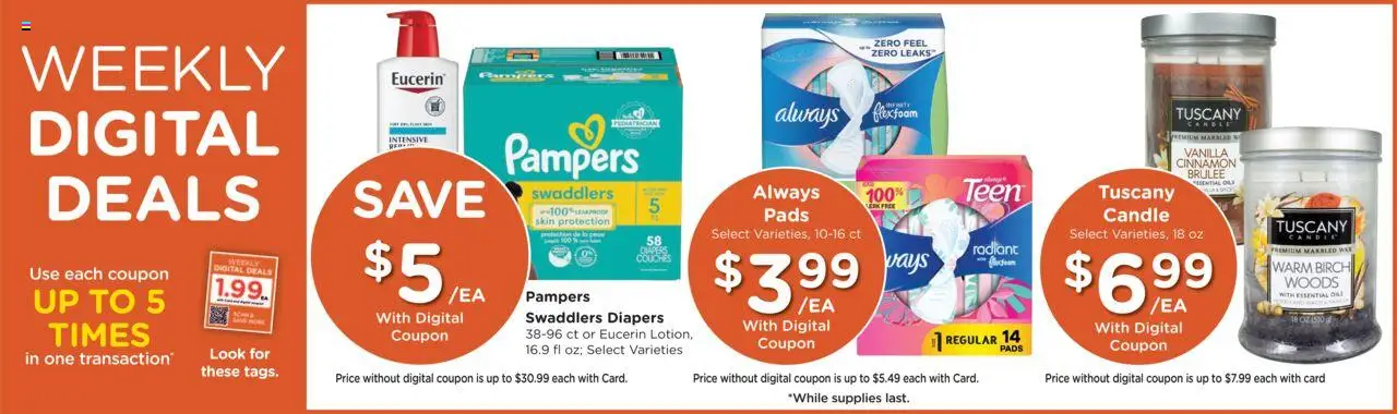 Fred Meyer Weekly Ad - valid from 22.10.2025 | Page: 3 | Products: Pads