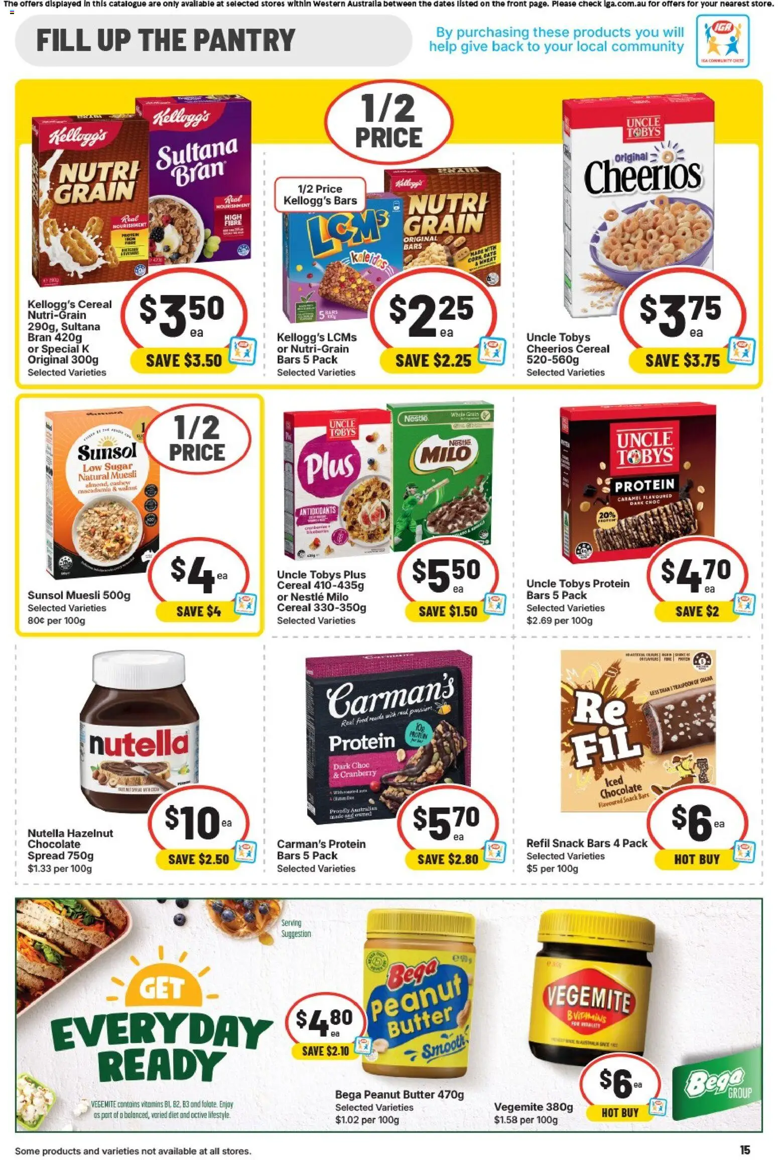 IGA catalogue - valid from 21.01.2026 | Page: 18 | Products: Chicken, Noodles, Beef, Tortillas