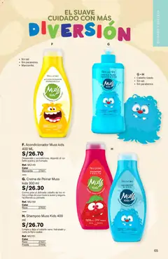 Vista previa de folleto Leonisa - Aliados Celebra A Mamá de la Leonisa válido desde 07.04.2026 | Página: 65 | Productos: Shampoo, Acondicionador, Crema, Fragancia