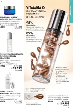 Oriflame revista - valida desde el 13.09.2025 | Página: 65 | Productos: Sobre, Mascarilla, Cuello, Peeling